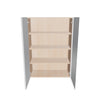 Modernform Cabinet Gloss White 30" W X 42" H X 12" D Double Door Wall Cabinet