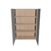 Modernform Cabinet Matte White 30" W X 42" H X 12" D Double Door Wall Cabinet