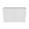 Modernform Cabinet White Shaker 33" W X 21" H X 12" D Double Door Wall Cabinet