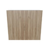 Modernform Cabinet Walnut 33" W X 30" H X 12" D Double Door Wall Cabinet