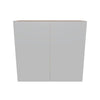 Modernform Cabinet Matte White 33" W X 30" H X 12" D Double Door Wall Cabinet