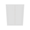 Modernform Cabinet White Shaker 33" W X 42" H X 12" D Double Door Wall Cabinet