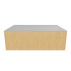 Modernform Cabinet Natural Oak 36" W X 12" H X 24" D Double Door Wall Cabinet