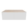 Modernform Cabinet Gloss White 36" W X 12" H X 24" D Double Door Wall Cabinet