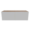 Modernform Cabinet Matte White 36" W X 12" H X 12" D Double Door Wall Cabinet