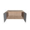 Modernform Cabinet Matte White 36" W X 15" H X 24" D Double Door Wall Cabinet
