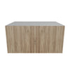 Modernform Cabinet Walnut 36" W X 18" H X 24" D Double Door Wall Cabinet