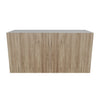 Modernform Cabinet Walnut 36" W X 18" H X 12" D Double Door Wall Cabinet