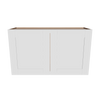 Modernform Cabinet White Shaker 36" W X 21" H X 12" D Double Door Wall Cabinet