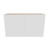 Modernform Cabinet Gloss White 36" W X 21" H X 12" D Double Door Wall Cabinet