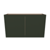 Modernform Cabinet Slim Sage Green 36" W X 21" H X 12" D Double Door Wall Cabinet