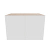 Modernform Cabinet Gloss White 36" W X 24" H X 24" D Double Door Wall Cabinet