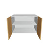 Modernform Cabinet Natural Oak 36" W X 24" H X 24" D Double Door Wall Cabinet