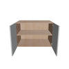 Modernform Cabinet Matte White 36" W X 24" H X 24" D Double Door Wall Cabinet