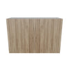 Modernform Cabinet Walnut 36" W X 24" H X 12" D Double Door Wall Cabinet