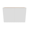 Modernform Cabinet Gloss White 36" W X 24" H X 12" D Double Door Wall Cabinet