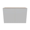 Modernform Cabinet Matte White 36" W X 24" H X 12" D Double Door Wall Cabinet