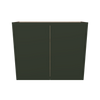 Modernform Cabinet Slim Sage Green 36" W X 30" H X 12" D Double Door Wall Cabinet