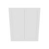 Modernform Cabinet White Shaker 36" W X 42" H X 12" D Double Door Wall Cabinet