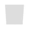 Modernform Cabinet Gloss White 36" W X 42" H X 12" D Double Door Wall Cabinet