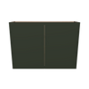 Modernform Cabinet Slim Sage Green 42" W X 30" H X 12" D Double Door Wall Cabinet