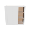 Modernform Cabinet White Shaker 30" W X 30" H X 12" D Single Door Blind Corner Wall Cabinet