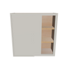 Modernform Cabinet Slim Dove White 30" W X 30" H X 12" D Single Door Blind Corner Wall Cabinet