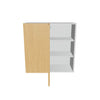 Modernform Cabinet Natural Oak 30" W X 30" H X 12" D Single Door Blind Corner Wall Cabinet
