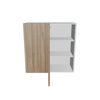 Modernform Cabinet Walnut 30" W X 30" H X 12" D Single Door Blind Corner Wall Cabinet