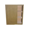 Modernform Cabinet Natural Shaker 30" W X 36" H X 12" D Single Door Blind Corner Wall Cabinet