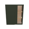 Modernform Cabinet Slim Sage Green 30" W X 36" H X 12" D Single Door Blind Corner Wall Cabinet