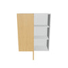 Modernform Cabinet Natural Oak 30" W X 36" H X 12" D Single Door Blind Corner Wall Cabinet