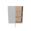 Modernform Cabinet Matte White 30" W X 36" H X 12" D Single Door Blind Corner Wall Cabinet