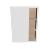 Modernform Cabinet White Shaker 30" W X 42" H X 12" D Single Door Blind Corner Wall Cabinet
