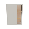 Modernform Cabinet Slim Dove White 30" W X 42" H X 12" D Single Door Blind Corner Wall Cabinet