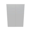 Modernform Cabinet Matte White 30" W X 42" H X 12" D Single Door Blind Corner Wall Cabinet