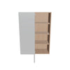 Modernform Cabinet Matte White 30" W X 42" H X 12" D Single Door Blind Corner Wall Cabinet
