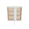 J&K White Shaker S8 Blind Wall Cabinet - 30" W x 30" H