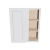 J&K White Shaker S8 Blind Wall Cabinet - 30" W x 36" H