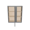 J&K Castle Grey S5 Blind Wall Cabinet - 30" W x 36" H