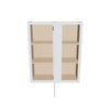 J&K White Shaker S8 Blind Wall Cabinet - 30" W x 36" H