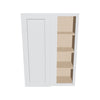 J&K White Shaker S8 Blind Wall Cabinet - 30" W x 42" H