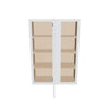 J&K White Shaker S8 Blind Wall Cabinet - 30" W x 42" H