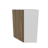 Modernform Cabinet Walnut 24" W X 30" H X 12" D Wall Diagonal Corner Cabinet