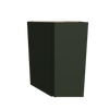 Modernform Cabinet Slim Sage Green 24" W X 30" H X 12" D Wall Diagonal Corner Cabinet