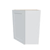 J&K White Shaker S8 Wall Diagonal Cabinet - 24" W x 30" H