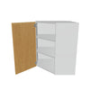 Modernform Cabinet Natural Oak 24" W X 30" H X 12" D Wall Diagonal Corner Cabinet
