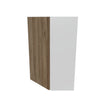Modernform Cabinet Walnut 24" W X 36" H X 12" D Wall Diagonal Corner Cabinet