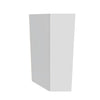 Modernform Cabinet Gloss White 24" W X 42" H X 12" D Wall Diagonal Corner Cabinet