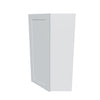 J&K White Shaker S8 Wall Diagonal Cabinet - 24" W x 42" H